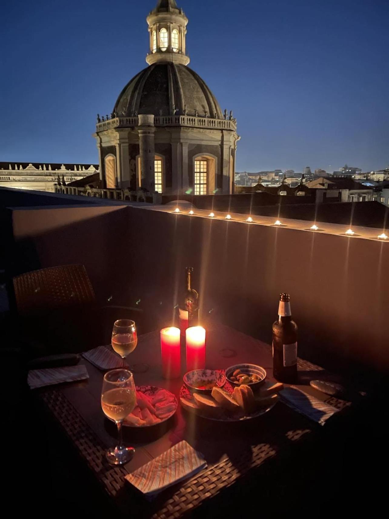 Апартаменты La Terrazza Di Sant'Agata Катания Экстерьер фото